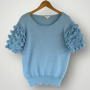 5 for $40 Ee Some Top Blouse Shirt Size M Blue